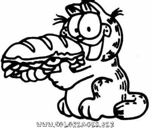 Disegno da colorare: Garfield (Cartoni animati) #26139 - Pagine da Colorare Stampabili Gratuite