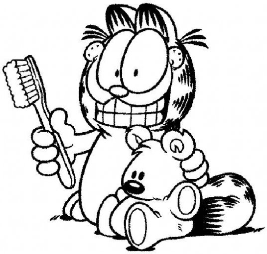 Disegno da colorare: Garfield (Cartoni animati) #26156 - Pagine da Colorare Stampabili Gratuite