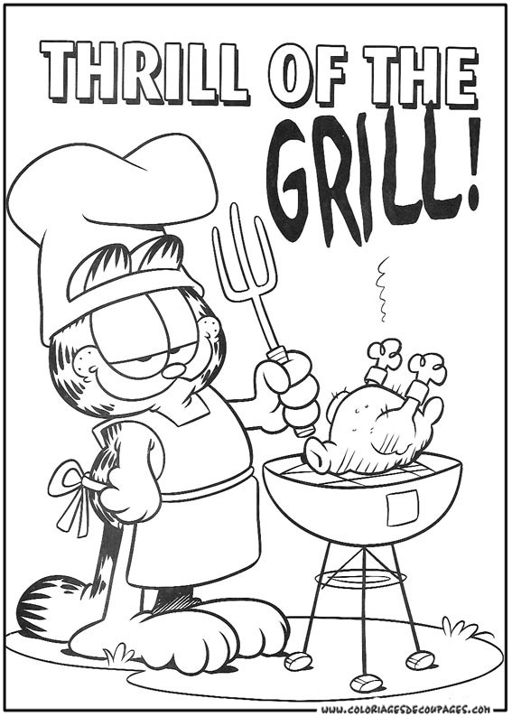Disegno da colorare: Garfield (Cartoni animati) #26158 - Pagine da Colorare Stampabili Gratuite