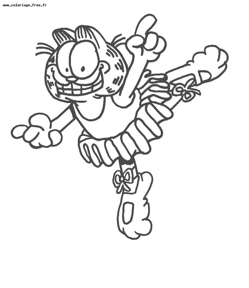Disegno da colorare: Garfield (Cartoni animati) #26174 - Pagine da Colorare Stampabili Gratuite