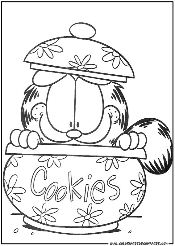 Disegno da colorare: Garfield (Cartoni animati) #26187 - Pagine da Colorare Stampabili Gratuite