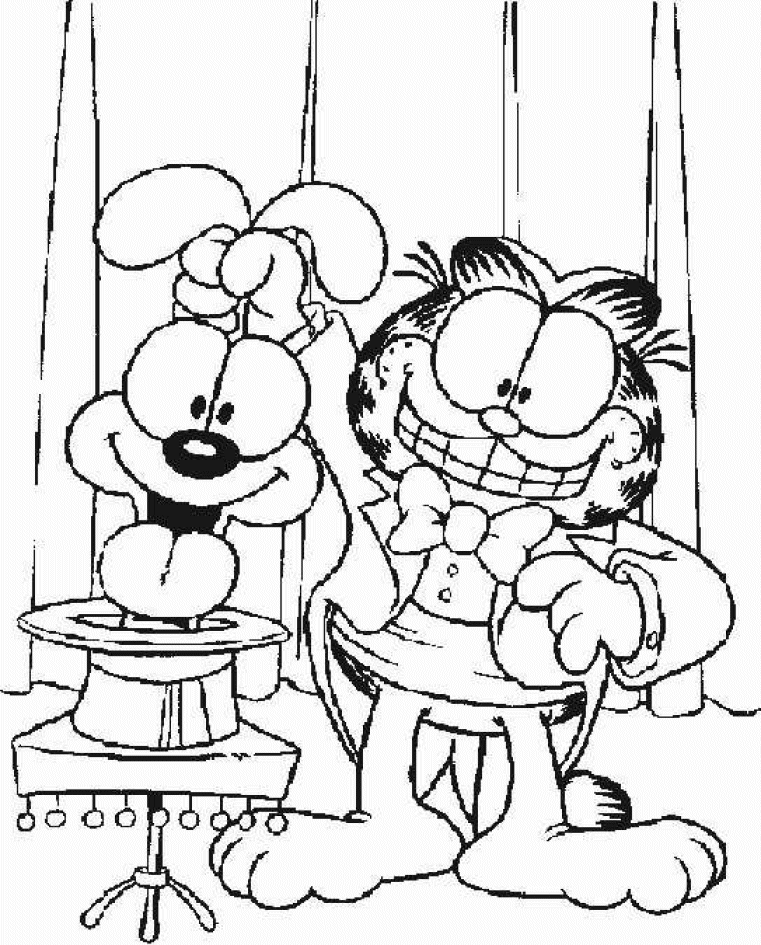 Disegno da colorare: Garfield (Cartoni animati) #26211 - Pagine da Colorare Stampabili Gratuite