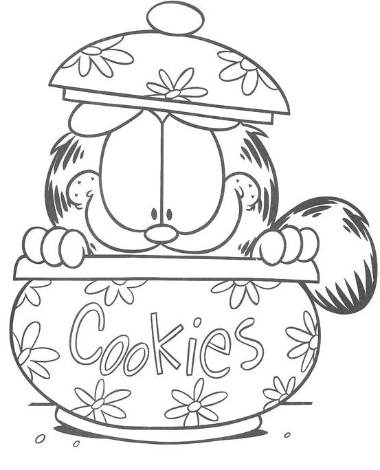 Disegno da colorare: Garfield (Cartoni animati) #26231 - Pagine da Colorare Stampabili Gratuite