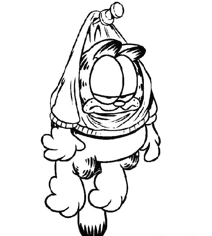 Disegno da colorare: Garfield (Cartoni animati) #26288 - Pagine da Colorare Stampabili Gratuite