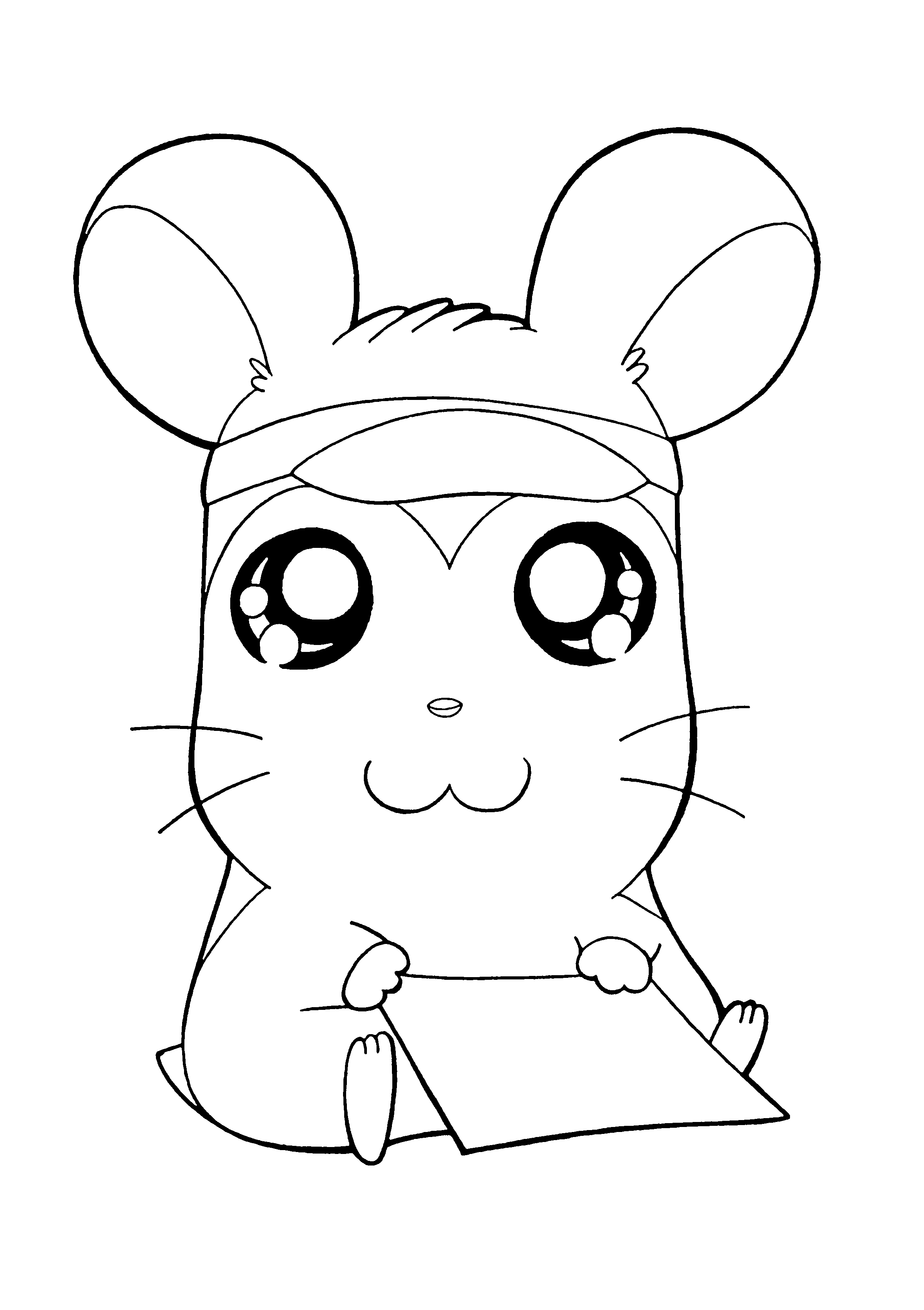 Disegno da colorare: Hamtaro (Cartoni animati) #39938 - Pagine da Colorare Stampabili Gratuite