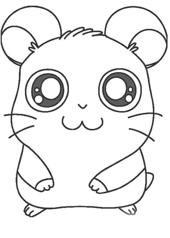 Disegno da colorare: Hamtaro (Cartoni animati) #39948 - Pagine da Colorare Stampabili Gratuite