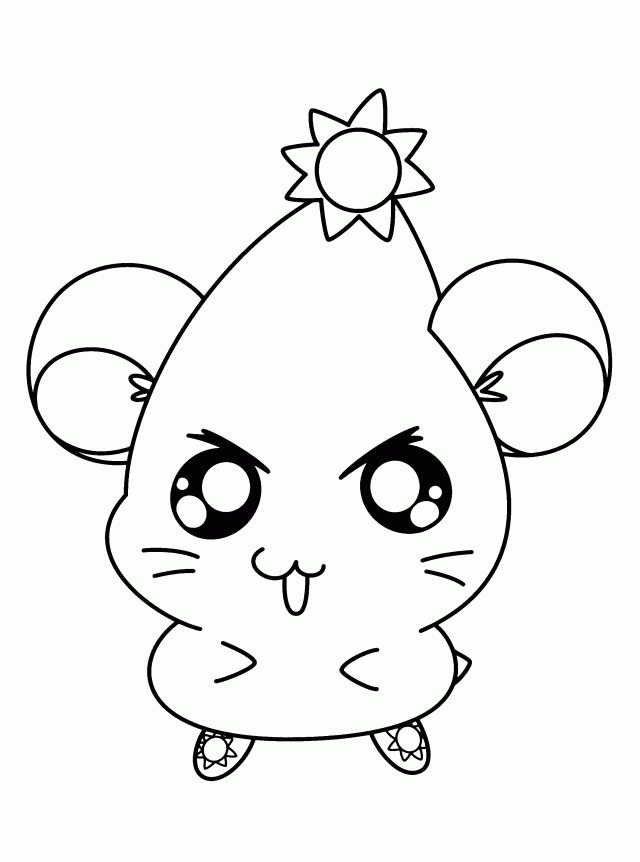 Disegno da colorare: Hamtaro (Cartoni animati) #40156 - Pagine da Colorare Stampabili Gratuite