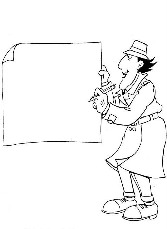 Disegno da colorare: Ispettore Gadget (Cartoni animati) #38917 - Pagine da Colorare Stampabili Gratuite