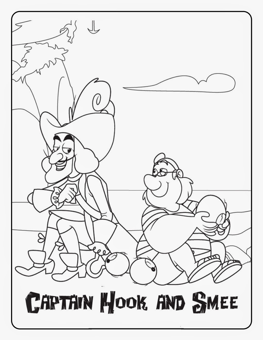 Disegno da colorare: Jake e i pirati dell'isola che non c'è (Cartoni animati) #42478 - Pagine da Colorare Stampabili Gratuite