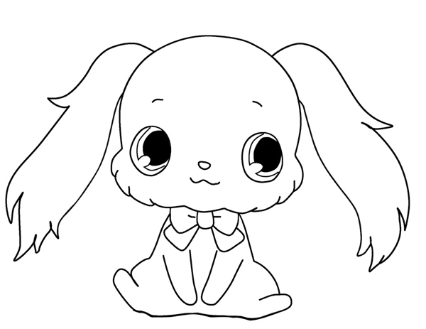 Disegno da colorare: Jewelpet (Cartoni animati) #37664 - Pagine da Colorare Stampabili Gratuite