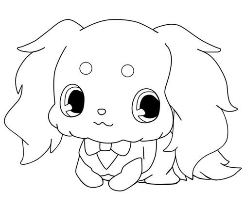 Disegno da colorare: Jewelpet (Cartoni animati) #37674 - Pagine da Colorare Stampabili Gratuite