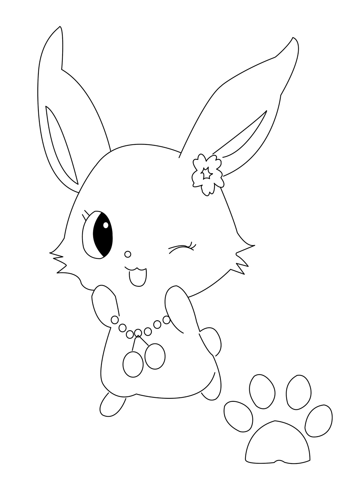 Disegno da colorare: Jewelpet (Cartoni animati) #37695 - Pagine da Colorare Stampabili Gratuite