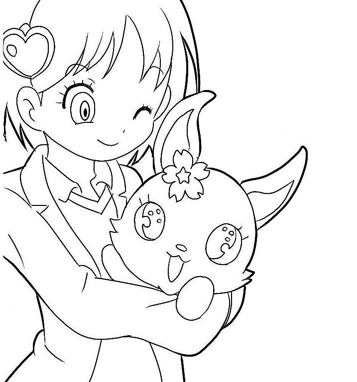 Disegno da colorare: Jewelpet (Cartoni animati) #37698 - Pagine da Colorare Stampabili Gratuite