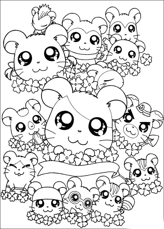 Disegno da colorare: Jewelpet (Cartoni animati) #37840 - Pagine da Colorare Stampabili Gratuite