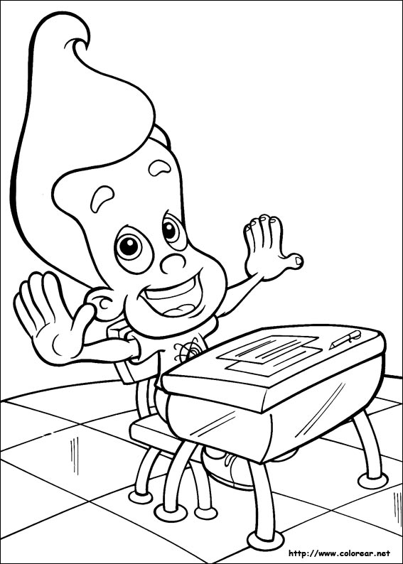 Disegno da colorare: Jimmy neutrone (Cartoni animati) #49071 - Pagine da Colorare Stampabili Gratuite