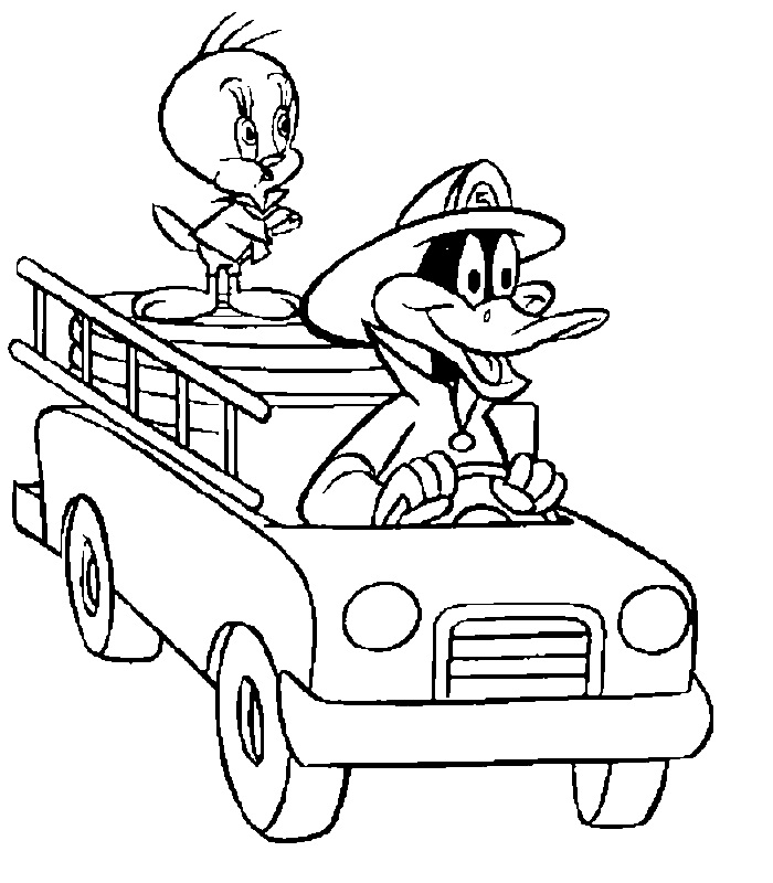 Disegno da colorare: Looney Tunes (Cartoni animati) #39140 - Pagine da Colorare Stampabili Gratuite