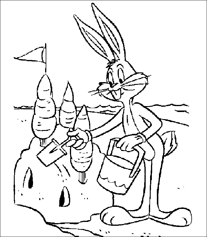 Disegno da colorare: Looney Tunes (Cartoni animati) #39191 - Pagine da Colorare Stampabili Gratuite