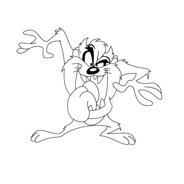 Disegno da colorare: Looney Tunes (Cartoni animati) #39197 - Pagine da Colorare Stampabili Gratuite
