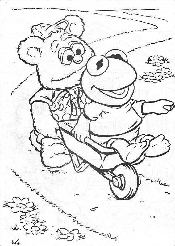 Disegno da colorare: muppet (Cartoni animati) #31886 - Pagine da Colorare Stampabili Gratuite