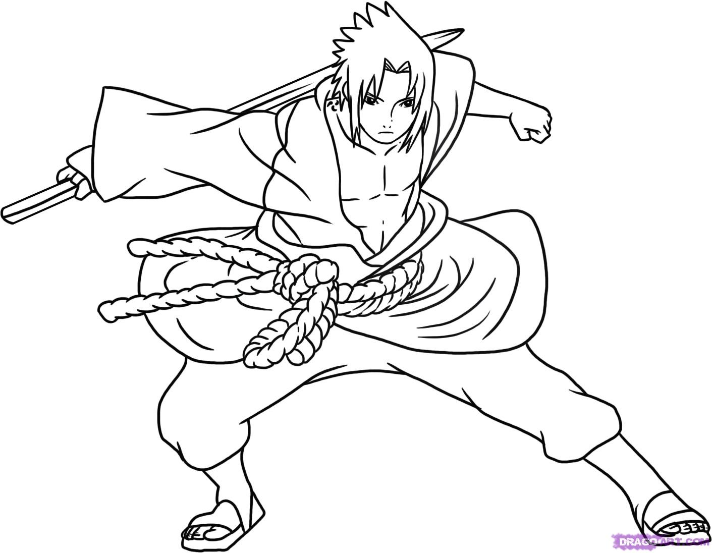 Disegno da colorare: naruto (Cartoni animati) #38092 - Pagine da Colorare Stampabili Gratuite