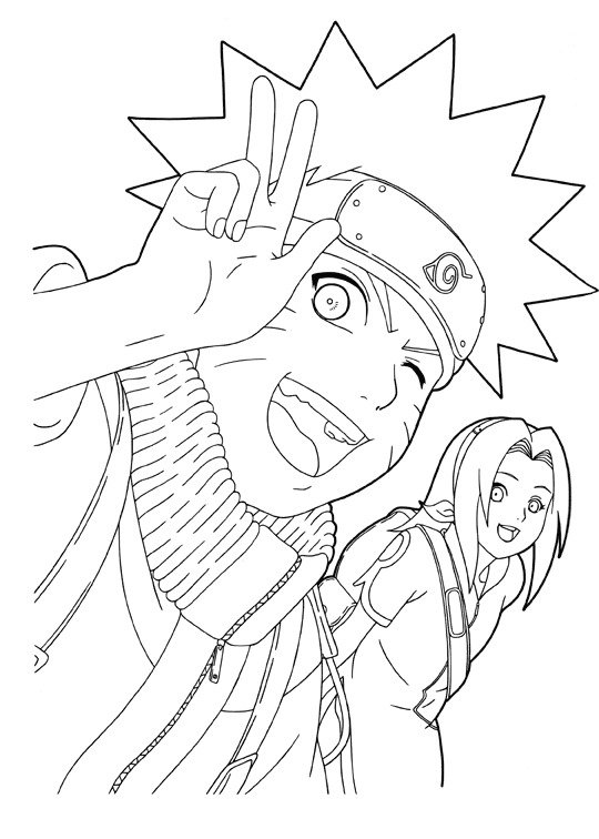 Disegno da colorare: naruto (Cartoni animati) #38097 - Pagine da Colorare Stampabili Gratuite