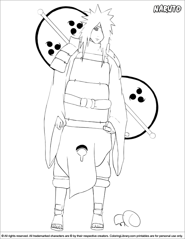 Disegno da colorare: naruto (Cartoni animati) #38163 - Pagine da Colorare Stampabili Gratuite