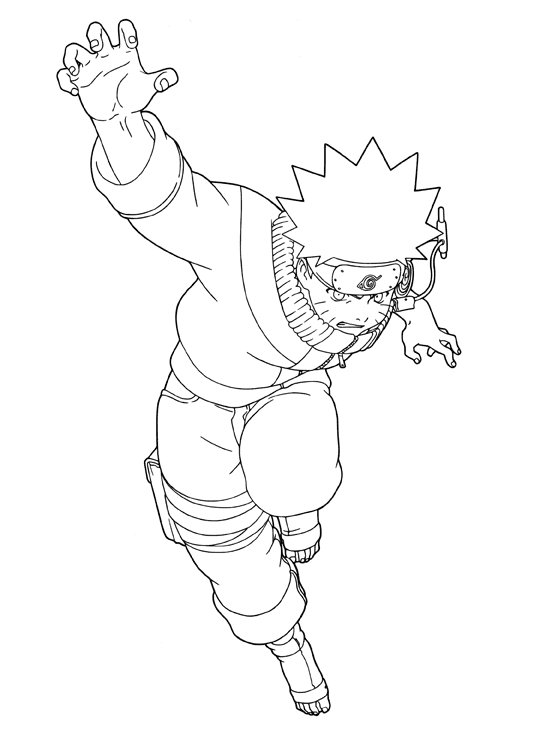 Disegno da colorare: naruto (Cartoni animati) #38171 - Pagine da Colorare Stampabili Gratuite