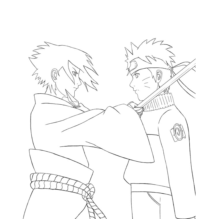 Disegno da colorare: naruto (Cartoni animati) #38180 - Pagine da Colorare Stampabili Gratuite