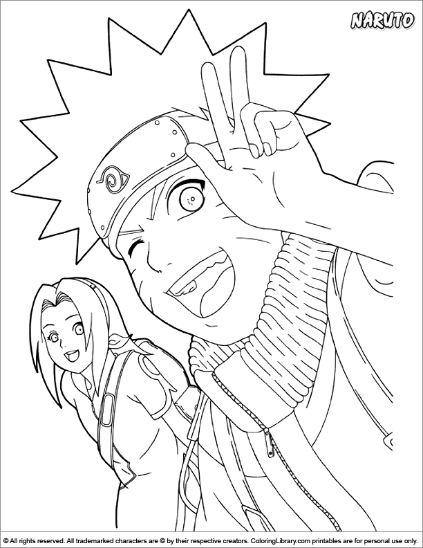 Disegno da colorare: naruto (Cartoni animati) #38207 - Pagine da Colorare Stampabili Gratuite