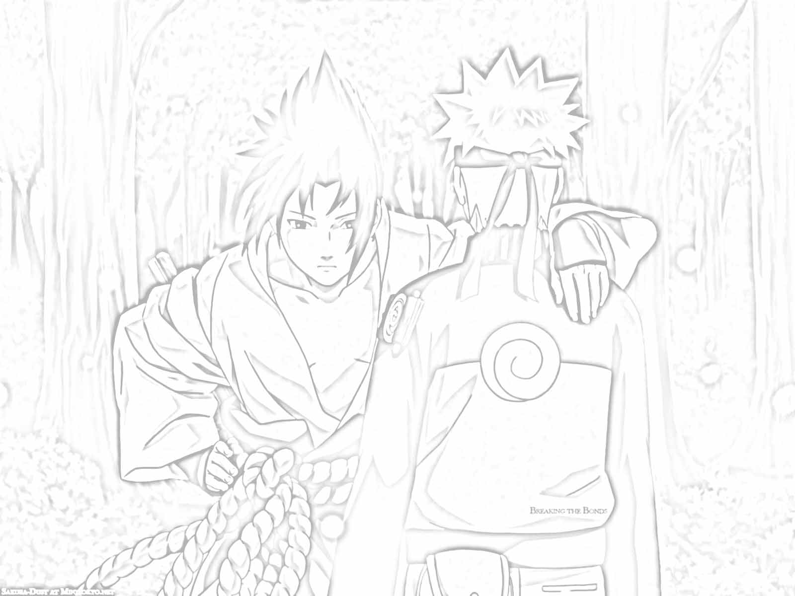 Disegno da colorare: naruto (Cartoni animati) #38360 - Pagine da Colorare Stampabili Gratuite