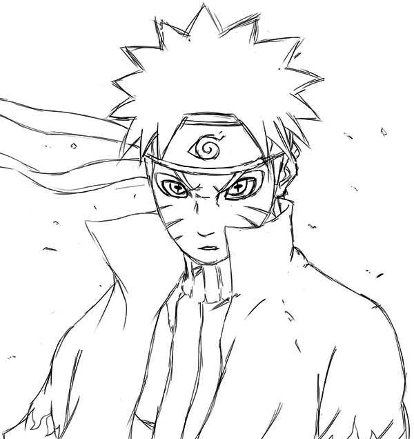 Disegno da colorare: naruto (Cartoni animati) #38412 - Pagine da Colorare Stampabili Gratuite