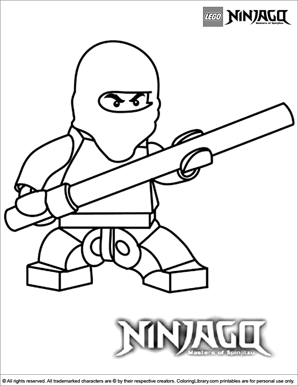 Disegno da colorare: ninjago (Cartoni animati) #24136 - Pagine da Colorare Stampabili Gratuite