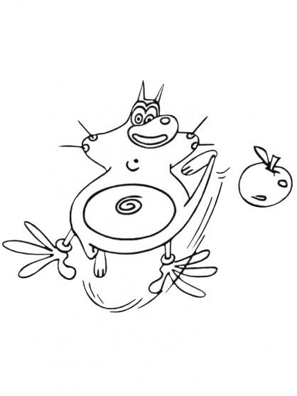 Disegno da colorare: Oggy e gli scarafaggi (Cartoni animati) #37920 - Pagine da Colorare Stampabili Gratuite