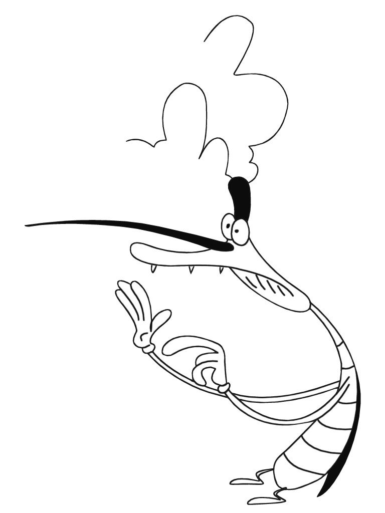Disegno da colorare: Oggy e gli scarafaggi (Cartoni animati) #37928 - Pagine da Colorare Stampabili Gratuite