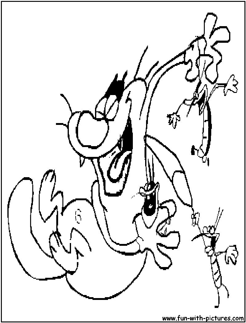 Disegno da colorare: Oggy e gli scarafaggi (Cartoni animati) #38021 - Pagine da Colorare Stampabili Gratuite