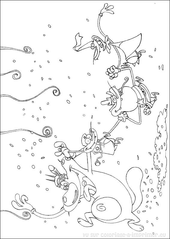 Disegno da colorare: Oggy e gli scarafaggi (Cartoni animati) #38039 - Pagine da Colorare Stampabili Gratuite