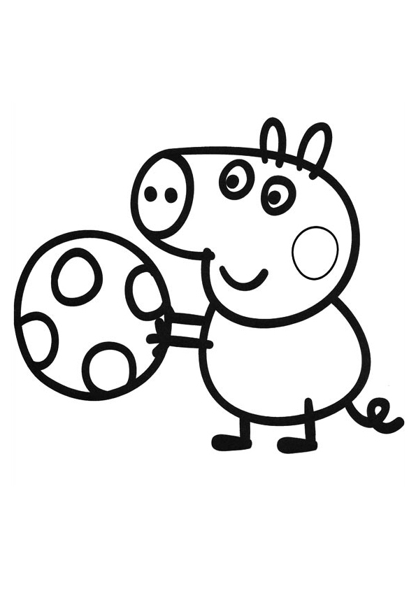 Disegno da colorare: Peppa Pig (Cartoni animati) #43914 - Pagine da Colorare Stampabili Gratuite