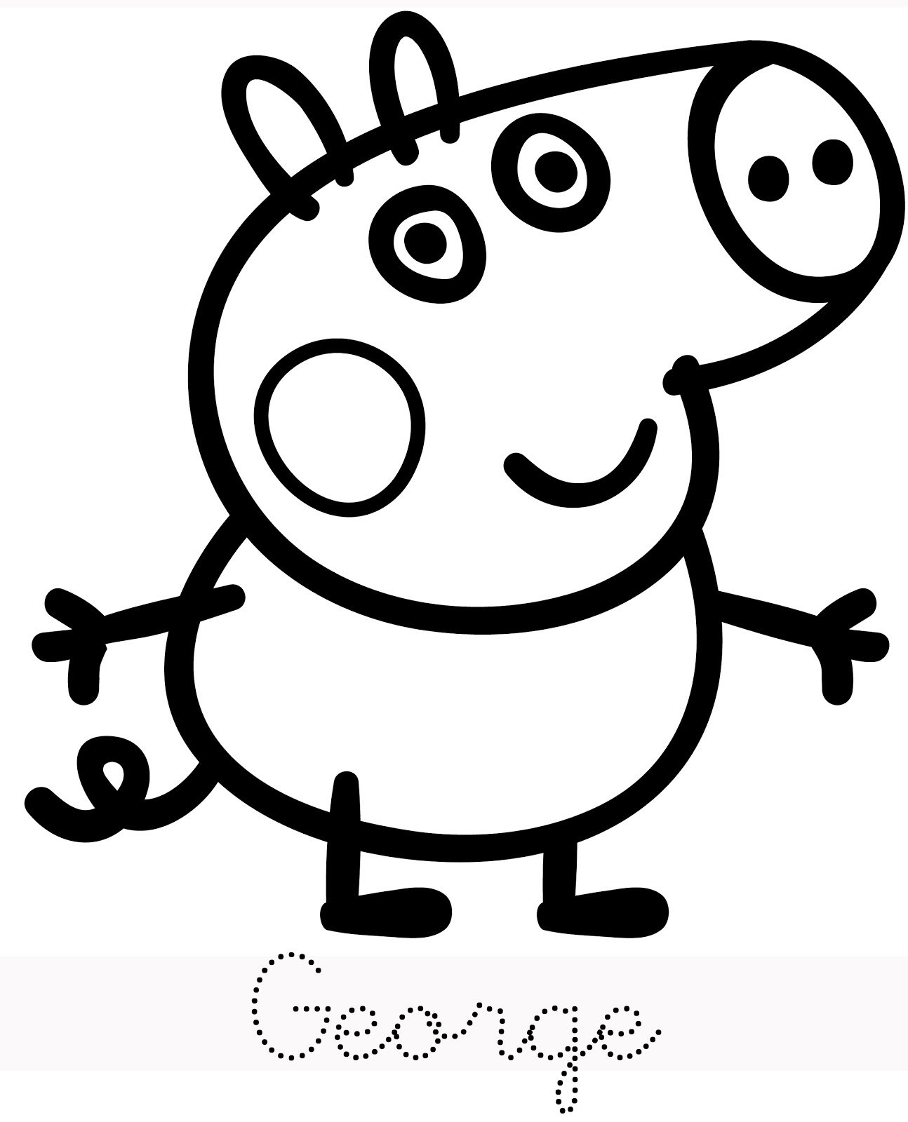 Disegno da colorare: Peppa Pig (Cartoni animati) #43942 - Pagine da Colorare Stampabili Gratuite