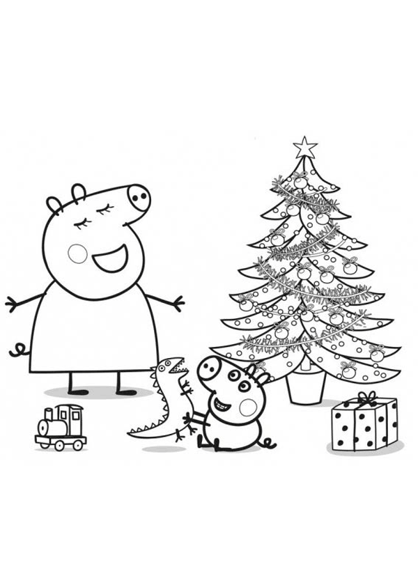 Disegno da colorare: Peppa Pig (Cartoni animati) #43959 - Pagine da Colorare Stampabili Gratuite