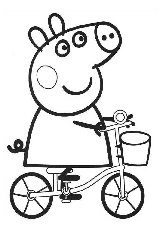 Disegno da colorare: Peppa Pig (Cartoni animati) #44025 - Pagine da Colorare Stampabili Gratuite