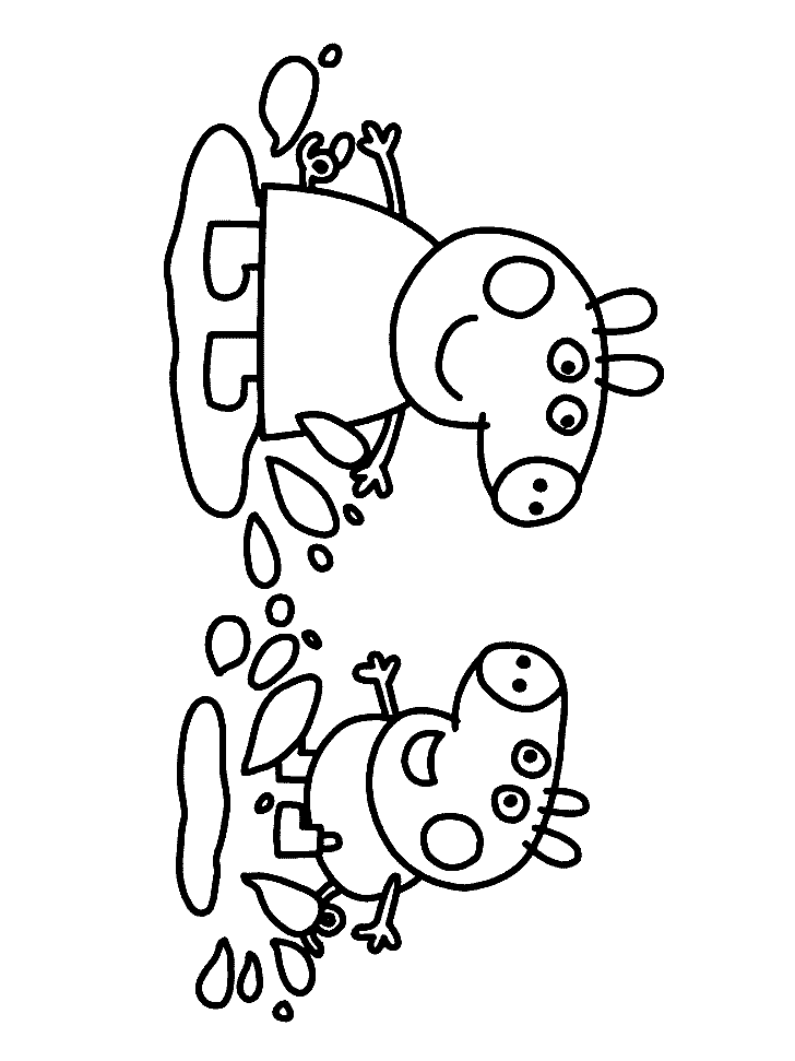 Disegno da colorare: Peppa Pig (Cartoni animati) #44040 - Pagine da Colorare Stampabili Gratuite