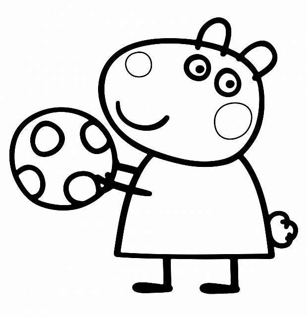 Disegno da colorare: Peppa Pig (Cartoni animati) #44046 - Pagine da Colorare Stampabili Gratuite