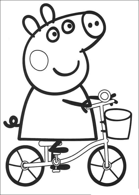 Disegno da colorare: Peppa Pig (Cartoni animati) #44093 - Pagine da Colorare Stampabili Gratuite