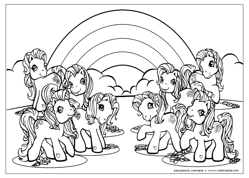 Disegno da colorare: Piccolo Poney (Cartoni animati) #41903 - Pagine da Colorare Stampabili Gratuite