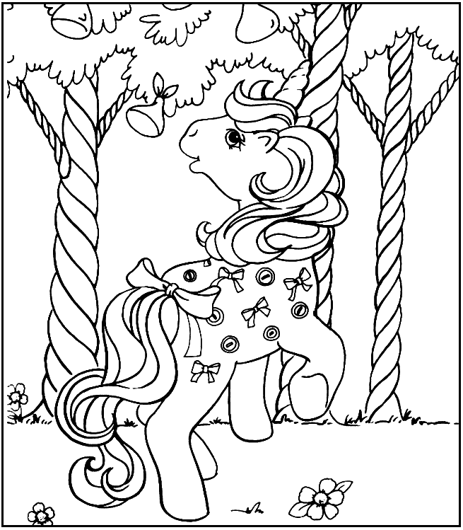 Disegno da colorare: Piccolo Poney (Cartoni animati) #41921 - Pagine da Colorare Stampabili Gratuite