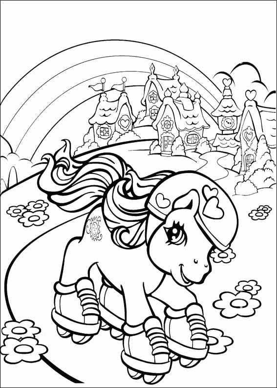 Disegno da colorare: Piccolo Poney (Cartoni animati) #42031 - Pagine da Colorare Stampabili Gratuite