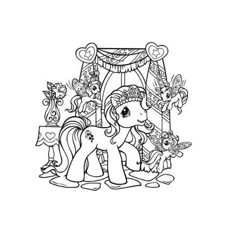 Disegno da colorare: Piccolo Poney (Cartoni animati) #42054 - Pagine da Colorare Stampabili Gratuite