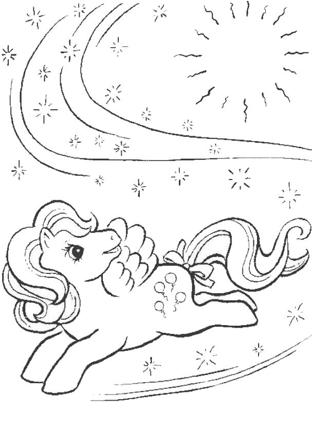 Disegno da colorare: Piccolo Poney (Cartoni animati) #42077 - Pagine da Colorare Stampabili Gratuite