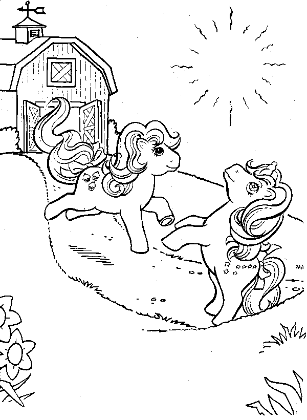 Disegno da colorare: Piccolo Poney (Cartoni animati) #42078 - Pagine da Colorare Stampabili Gratuite