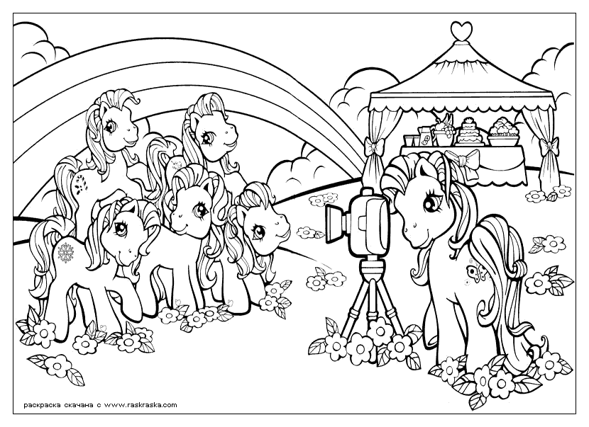 Disegno da colorare: Piccolo Poney (Cartoni animati) #42080 - Pagine da Colorare Stampabili Gratuite